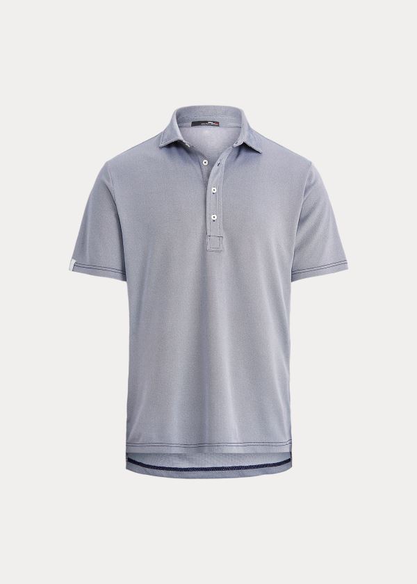 Polos Ralph Lauren Hombre Azul Marino - Classic Fit Tech Piqué - JBKPF7586